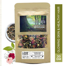 Love Earth Glowing Skin and Healthy Hair Green Tea with Aswagandha for Immunity Healthy Hairs