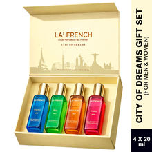 La French City Of Dreams Paris-Tokyo-New York & Rio Luxury Perfume Gift Set For Men