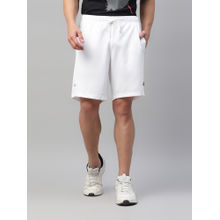 Dida White Men Light Classic Regular Fit Multi-Purpose Sports Short