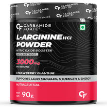 Carbamide Forte L-Arginine HCI 3000mg Powder - Strawberry