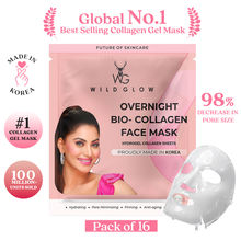 WILDGLOW Korean Glass Skin Bio-Collagen Overnight Face Mask - Pack of 1