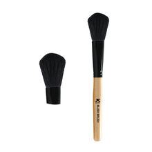 KINDED Professional Natural Wooden Handle Blush Makeup Brush