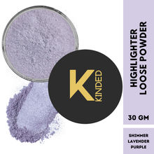 KINDED Highlighter Loose Powder - Shimmer Lavender Purple