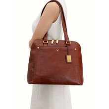 Hidesign Geisha 02 Womens Shoulder Bag Brown (M)