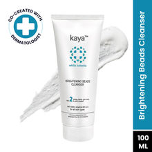 Kaya Brightening Beads Cleanser, with AHA, Vitamin B3 & E for All Skin Types