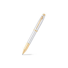 Sheaffer 9340 Gift 100 Rollerball Pen - Bright Chrome with Gold Tone Trim