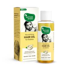 Mother Sparsh Ayurvedic Baby Hair Oil With 21 Herbs & Oils For Baby'S Tender Scalp & Hair