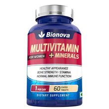Bionova Multivitamin + Minerals for Women Healthy Appearance Stamina & Bone Strength