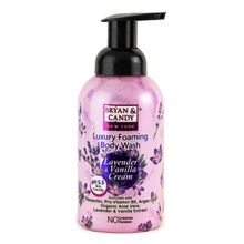 BRYAN & CANDY Lavender & Vanilla Cream Luxury Foaming Body Wash pH 5.5 All Skin Types