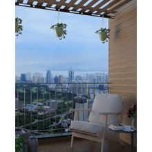 The House of Trendz Wiley Wall Hanging Planters - Green