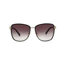 Longchamp Women Full UV Protected Brown Lens Round Sunglasses (58)
