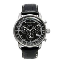 Zeppelin 100 years of ED. 1 Chronograph|Date Analog Anthracite Dial Color Men Watch- 76802