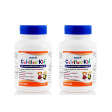 HealthVit Calvitan-kid - Kid's Calcium 150mg Vitamin D3 Tablet - Pack Of 2