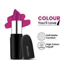 Swiss Beauty Pure Matte Lipstick , Non-Drying, Smooth Glide, Long Lasting