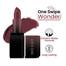 Swiss Beauty HD Matte Lipstick , High Coverage , Lightweight