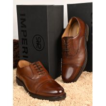 Imperio By Regal Tan Men Xlite Classic Oxfords