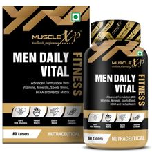 MuscleXP Men Daily Vital Fitness, Advanced Formulation With Vitamins