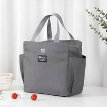 NFI Essentials Grey Unisex Insulated Large Lunch Bag