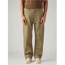 Levi's Khaki Loose Fit Mid Rise Chinos