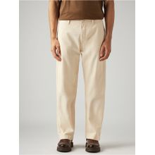 Levi's Cream Loose Fit Mid Rise Chinos