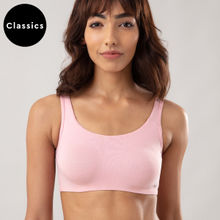 Nykd by Nykaa Soft Cup Easy-Peasy Slip-on Bra with Full Coverage - Pink NYB113