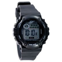 Sonata Round Dial Digital Watch for Men_7982PP09