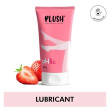 Plush Phlic Lubricant - Strawberry Chill - Friction Free + Water-Based