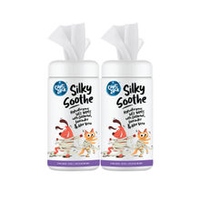 Captain Zack Silky Soothe Hypoallergenic Pet Wipes, 80 Wipes (Pack Of 2)