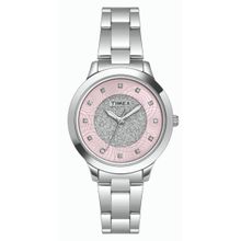 Timex Pink Dial Women Analog Watch - TW000T613 (M)