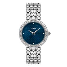 Timex Blue Dial Women Analog Watch - TWEL13906 (M)