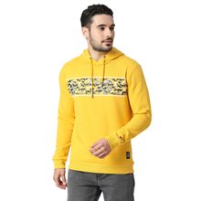 Being Human Men Hoodie Yellow
