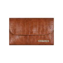 Bagsy Malone Tan Uber Stylish Clutch