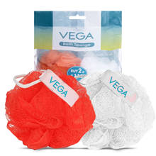 VEGA Bath Sponge Pack of 2 (BA-3/12)(Color may vary)