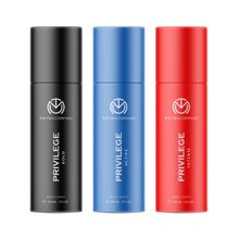 The Man Company Privilege Deodorants For Men - Active, Bold & Intense