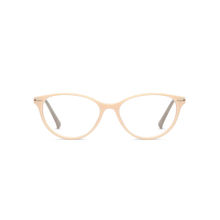 Lenskart Blu Beige Cat Eye Zero Power Screen Glasses (LB E14791)