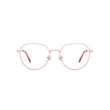 Lenskart Blu Pink Irregular Zero Power Screen Glasses (LB E17495)