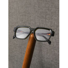 TED SMITH Green Unisex Full Rim Square Spectacles Frames (LUCAS 3_C3)