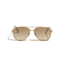 Vintage Brown Aviators Sunglasses (Saviour Col 297) (60)