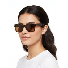 Vintage Brown Square Sunglasses (Wayfare Immortal Col 206) (50)