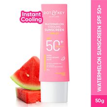 Dot & Key Watermelon & Hyaluronic Face Sunscreen SPF 50 PA+++ - 100% No White Cast & Waterlight