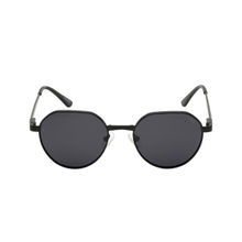 KOSCH ELEMENTE Men Black Sunglasses with Polarised Black Lens (50)