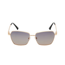 KOSCH ELEMENTE Women Gold Sunglasses with Polarised Grey Lens (55)