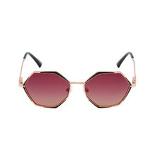 KOSCH ELEMENTE Women Rose Gold / Blak Sunglasses with Polarised Red Lens (54)