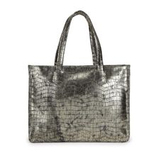 Praccessorii Metallic Smart Textured Laptop Bag