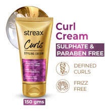 Streax Curls Styling Cream Sulphate And Paraben Free