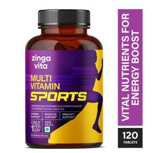 Zingavita Multivitamin Sports For Men & Women With 35+ Nutrients