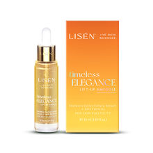 LISEN Anti Ageing Face Serum with Peptides, Ceramides & Gold Particles For Skin Elasticity