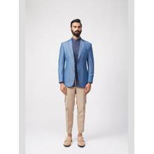 Gatsby Collection Blue Yg Easy Chambray Blazer