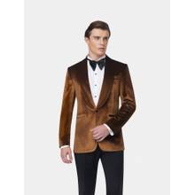Gatsby Collection Gold Velvet Gc Tuxedo Blazer