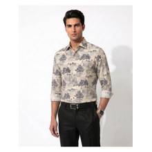 PRATEEK MUNJAL Beige forest essentials printed Shirt